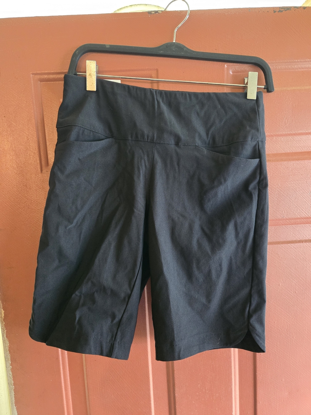 Lady Hagen Black Performance Bermuda Shorts
